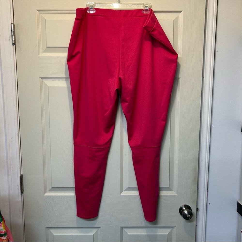Serena Williams Signature Blue Pink Joggers Lounge Pants Zip Ankle Comfort 3X - Picture 9 of 9